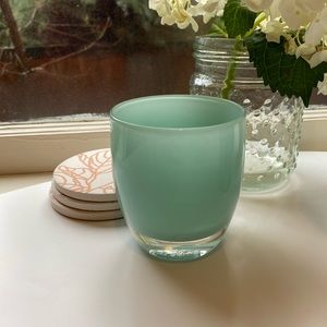 Glassybaby begin again candle holder